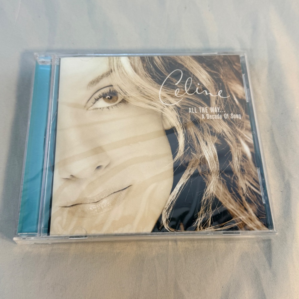 Celine Dion All The Way A Decade of Song CD 1999 Greatest Hits Factory Sealed